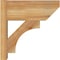 Ekena Millwork Westlake Slat Rough Sawn Outlooker, Western Red Cedar, 8"W x 18"D x 18"H OUT08X18X18WTL06RWR - alternate 3